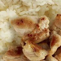 Тепаньяки с курицей и овощами 