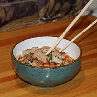 Wok со свининой