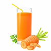 Фото к позиции меню Свежевыжатый морковный сок собственного приготовления