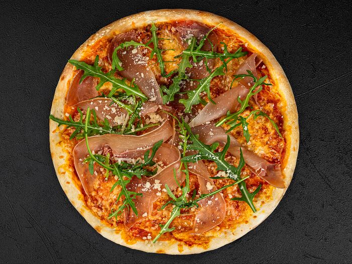 Пицца Прошутто с рукколой