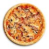 Фото к позиции меню Пицца с курицей, беконом и грибами из группы Экономия