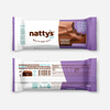 Фото к позиции меню Шоколадный батончик Nattys&Go! Brownie с арахисовой пастой и какао, покрытый молочным шоколадом
