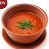 Фото к позиции меню Томатный суп с фасолью