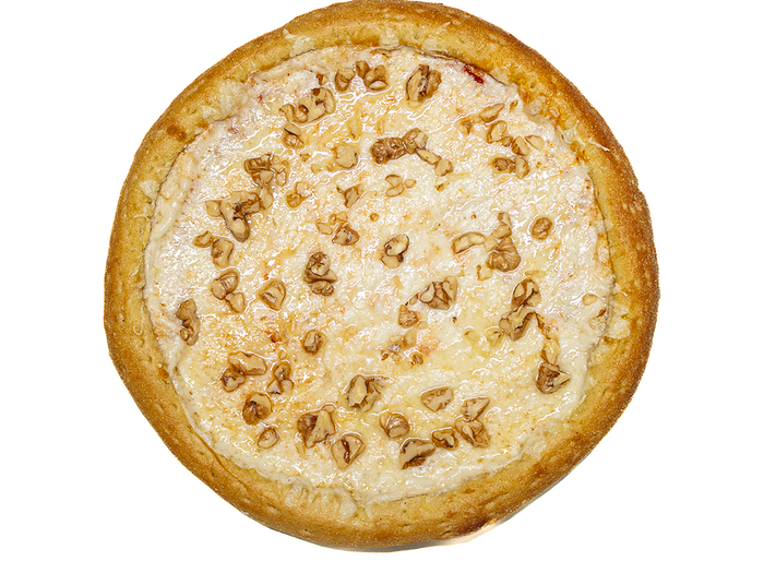Пицца сырная с медом и орехами L