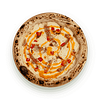 Фото к позиции меню Пицца Карбонара с ароматными помидорами