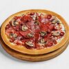 Фото к позиции меню Пицца с копченостями на классическом тесте
