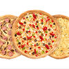 Фото к позиции меню 3 пиццы 30 см Нежное комбо