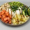 Фото к позиции меню Поке с лососем и рисом