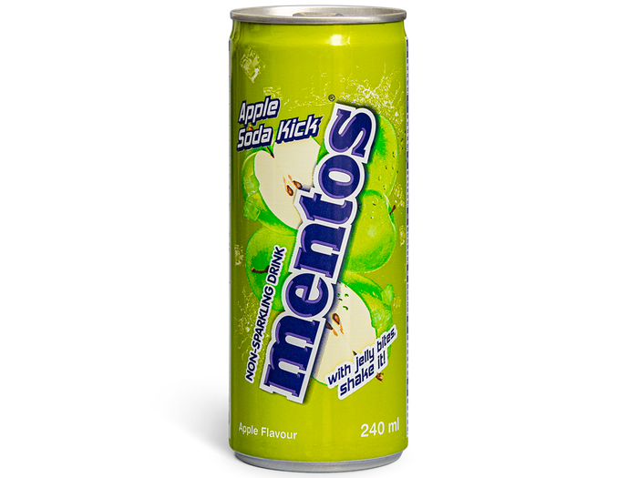 Напиток Mentos Apple Soda Kick