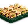 Фото к позиции меню Тарелка сэндвичей Вегетарианская (30 см. 4 шт.)