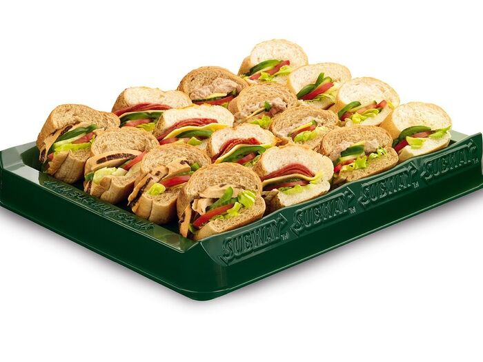 Тарелка сэндвичей Вегетарианская (30 см. 4 шт.)