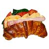 Фото к позиции меню Сэндвич на круассане курица-ветчина Kuzina