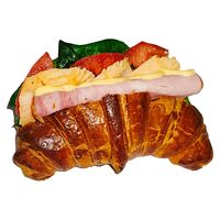 Сэндвич на круассане курица-ветчина Kuzina