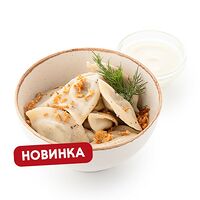 Вареники с картофелем и грибами