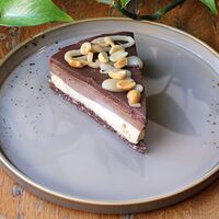 Raw торт Сникерс vegan