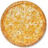 Фото к позиции меню Пицца удоволствие с сыром на толстом тесте