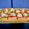 Фото к позиции меню Пицца Бекон, шпинат и мягкий сыр
