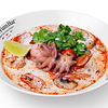Фото к позиции меню TomYum морские гады с доброй порцией пропаренного риса