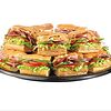Фото к позиции меню Тарелка сэндвичей Классическая (30 см. 4 шт.)