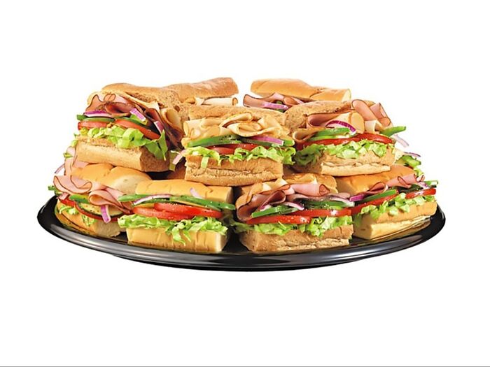 Тарелка сэндвичей Классическая (30 см. 4 шт.)