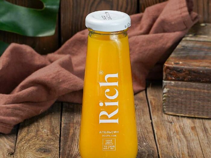 Сок Rich апельсин 0,2