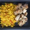 Фото к позиции меню Куриное соте с грибами и рисом по-арабски