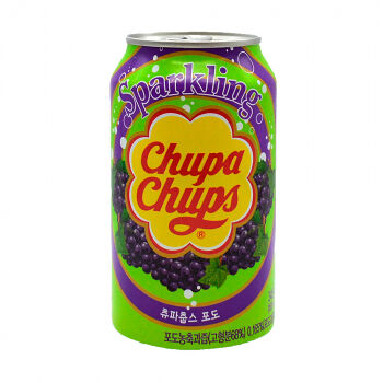 Напиток Chupa chups виноград сильногазирванный