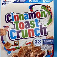 Готовый завтрак Cinnamon Toast Crunch хрустящие подушечки с корицей