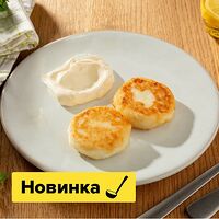 Сырники с яблочной начинкой