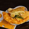 Фото к позиции меню Чебурек с картошкой сыром и грибами
