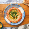 Фото к позиции меню Хумус с оливковым маслом и нутом