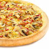 Фото к позиции меню Пицца Ветчина и грибы, сырный борт