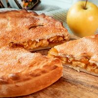 Пирог с яблоками (мини)