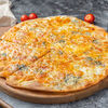 Фото к позиции меню Пицца Четыре сыра с хрустящим бортом