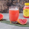 Фото к позиции меню Свежевыжатый сок из грейпфрута