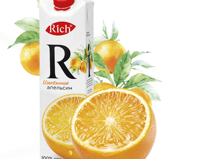 Сок Rich Апельсин 1 л
