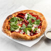 Фото к позиции меню Пицца Страчателла с томатом и свежим базиликом