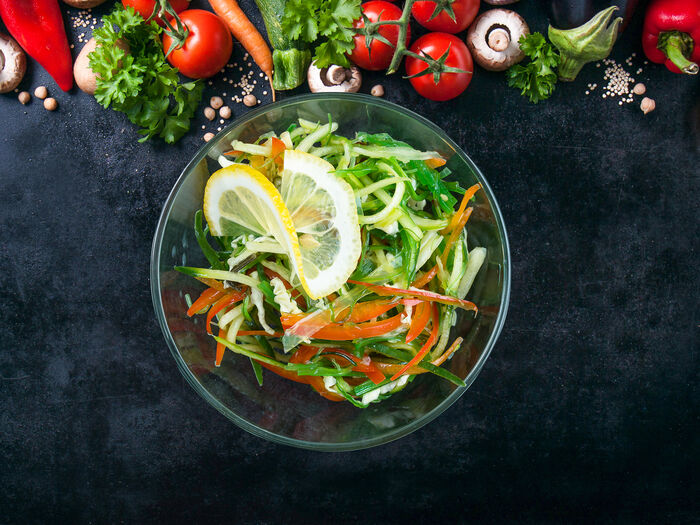 Салат Чука с овощами