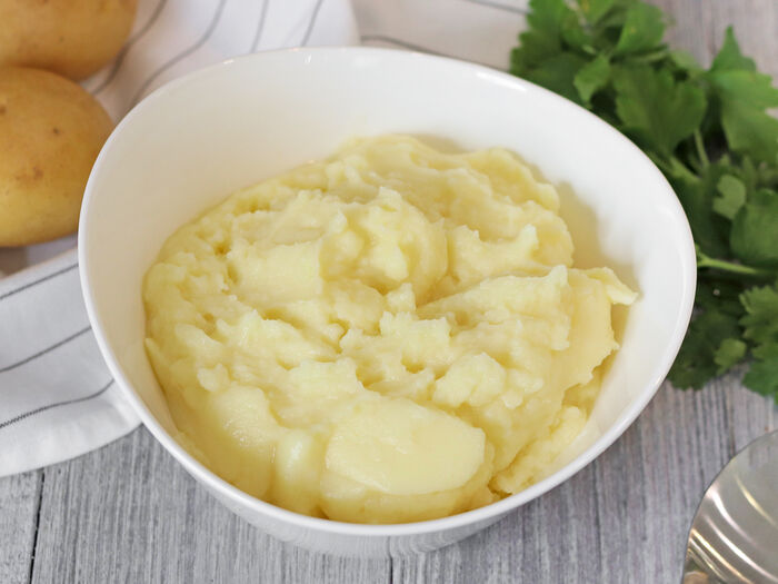 Картофельное пюре с маслом