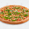 Фото к позиции меню Пицца Цыпленок песто Сырный Борт 36 см