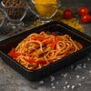 Фото к позиции меню Спагетти с овощами