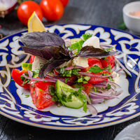 Чобан-салат из бакинских овощей