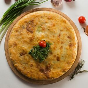 Осетинский пирог с картошкой и сыром