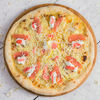 Фото к позиции меню Пицца с лососем и имбирем