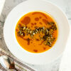 Фото к позиции меню Тыквенный суп с имбирем и медом