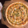 Фото к позиции меню Пицца Морской коктейль на пышном тесте