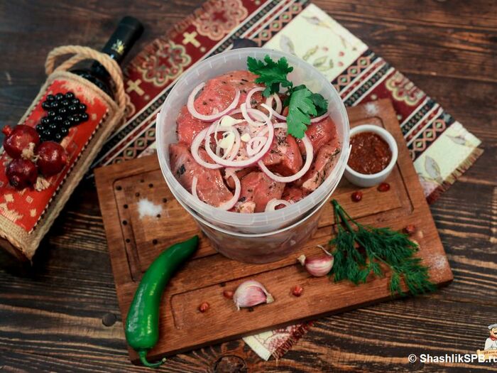 Специальное маринованное мясо по-кавказски