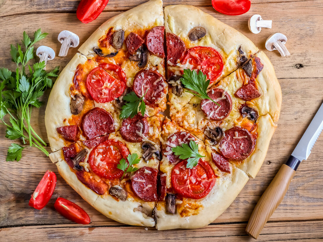 пицца пепперони волжский (120) фото