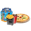 Фото к позиции меню Комбо Детская пицца с маленькой игрушкой