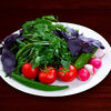 Фото к позиции меню Букет из свежих овощей с зеленью
